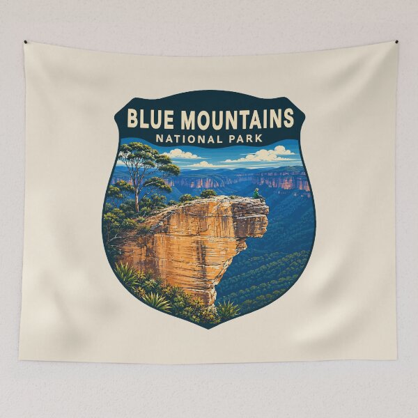 Item preview, Blue Mountains National Park designed and sold by Gideon Emmerich.