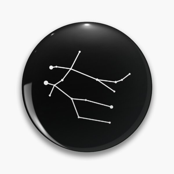 Item preview, Gemini Constellation Cute Aesthetic Astrology Twins Design designed and sold by WTFfash.