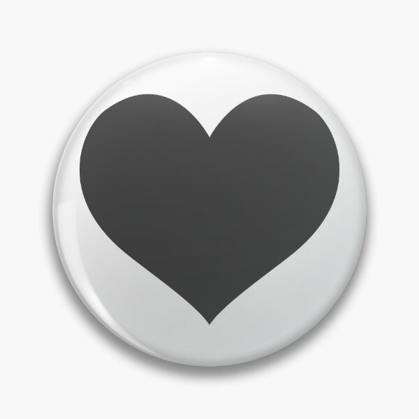 Item preview, Dark Gray Valentine's Day Love Heart Design designed and sold by pattern-archive.