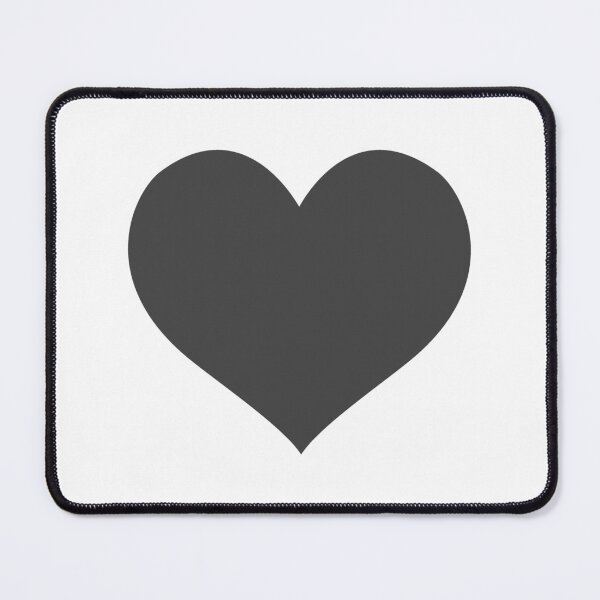 Item preview, Dark Gray Valentine's Day Love Heart Design designed and sold by pattern-archive.