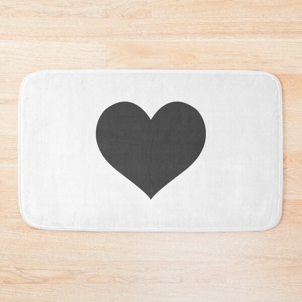 Item preview, Dark Gray Valentine's Day Love Heart Design designed and sold by pattern-archive.