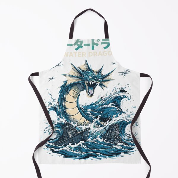 Item preview, Water Dragon Sea Monster Vintage Poster designed and sold by Matinez Pink.