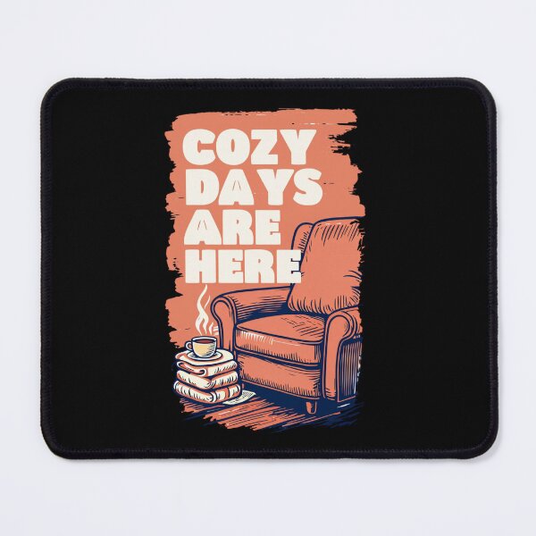 Item preview, Cozy Days Are Here Vintage Armchair Coffee designed and sold by FestivityFinds.
