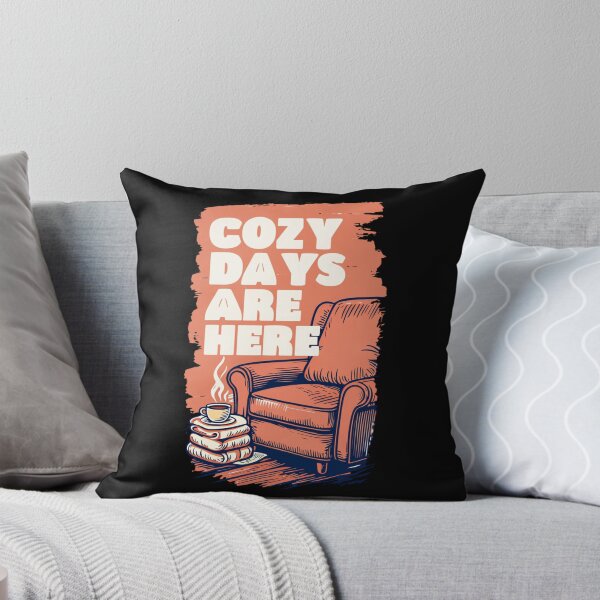 Item preview, Cozy Days Are Here Vintage Armchair Coffee designed and sold by FestivityFinds.