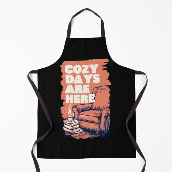 Item preview, Cozy Days Are Here Vintage Armchair Coffee designed and sold by FestivityFinds.