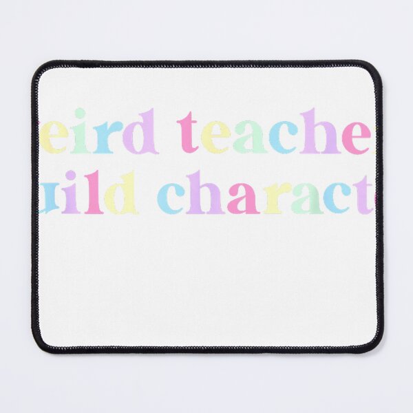 Item preview, Vintage Funny Teacher Sayings Weird Teachers Build Character T-Shirt designed and sold by Magoya Store ⭐⭐⭐⭐⭐.