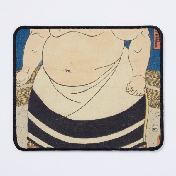 Item preview, Vintage Japanese Sumo Wrestler Shiranui Mitsuemon Ukiyo-e Art designed and sold by vekotpu.