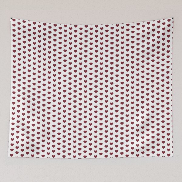Item preview, Burgundy Valentine's Day Love Heart Design designed and sold by pattern-archive.