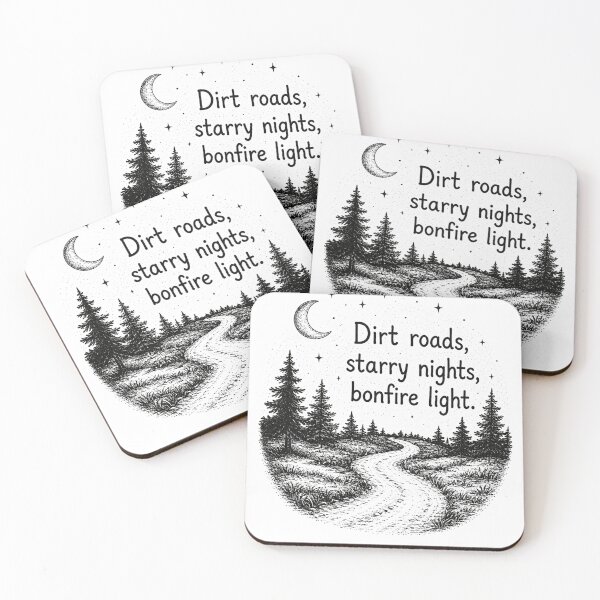 Item preview, Dirt Roads Starry Nights designed and sold by lolamax918.