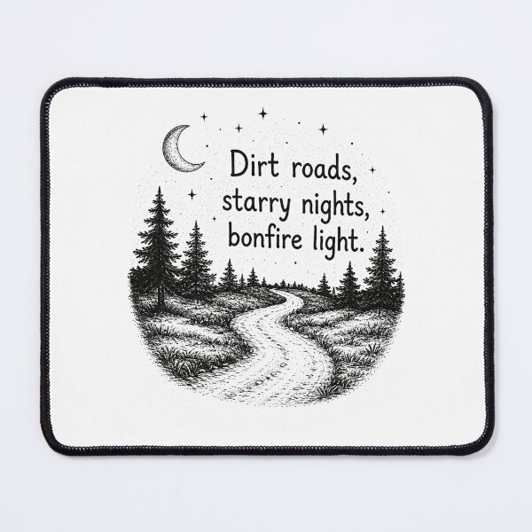 Item preview, Dirt Roads Starry Nights designed and sold by lolamax918.