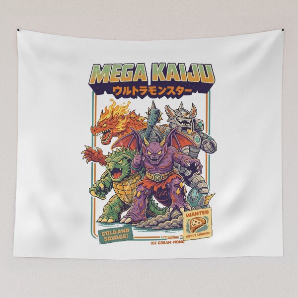 Artikelvorschau, Mega Kaiju Ultra Monster Team Poster entworfen und verkauft von Matinez Pink.