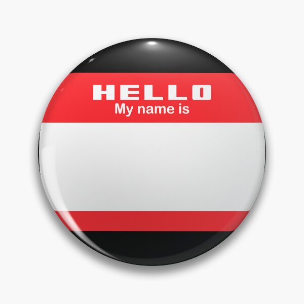 Item preview, Name Tag  designed and sold by Vector-Artist.