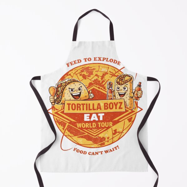 Item preview, Tortilla Boyz Eat World Tour Poster designed and sold by Matinez Pink.