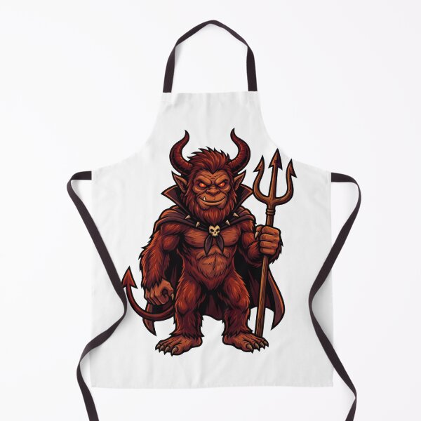 Item preview, Halloween Devil Bigfoot - Spooky Aesthetic Sasquatch Demon Vibes designed and sold by Spank My Yeti.