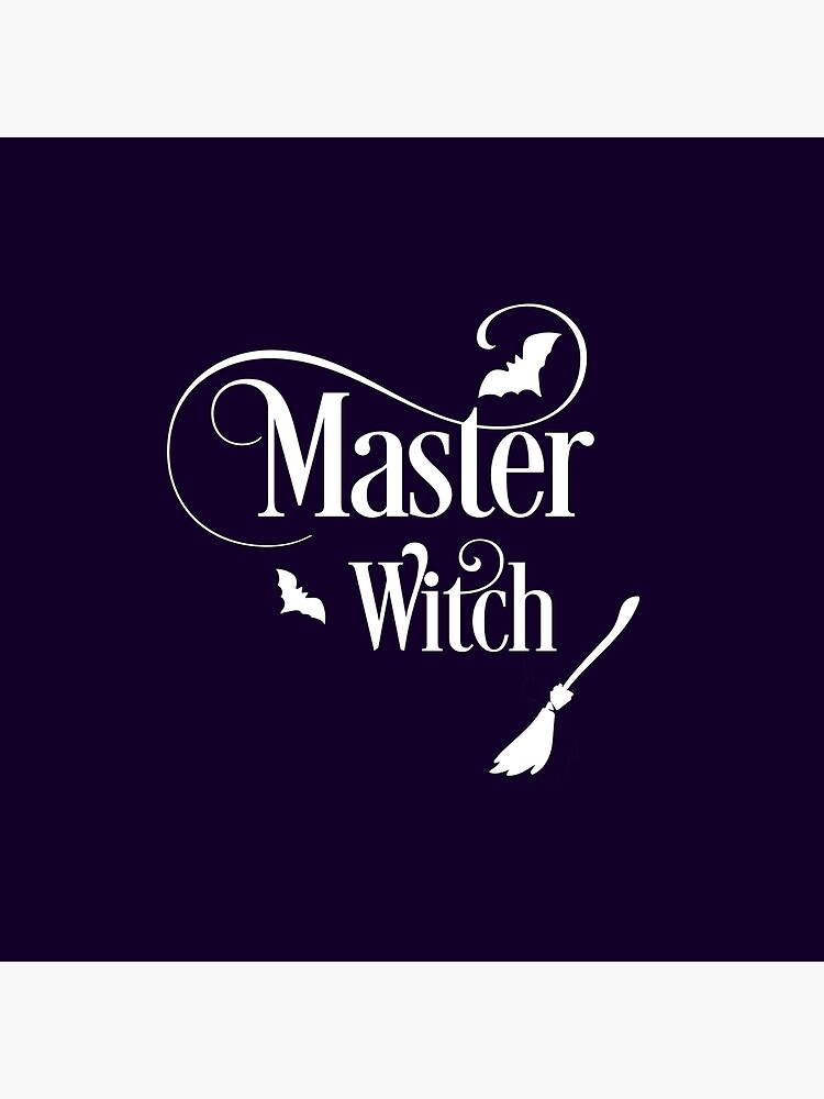 Halloween Master Witch Witches Funny Party Outfit Lustige Sprüche Für Hexen Frauen Stofftasche