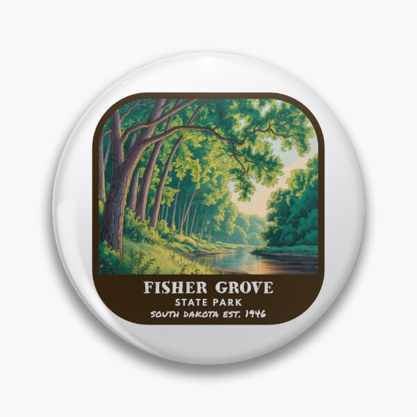Item preview, Fisher Grove State Park (South Dakota) designed and sold by RabbitK.