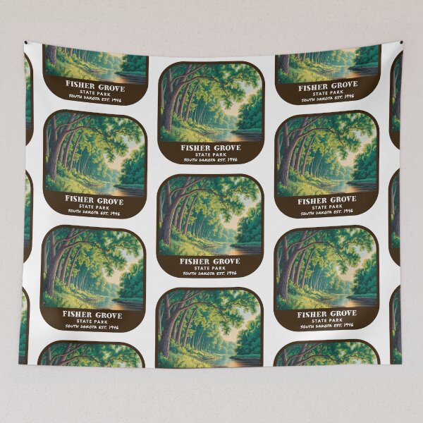 Item preview, Fisher Grove State Park (South Dakota) designed and sold by RabbitK.