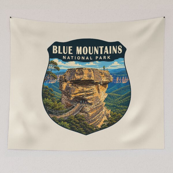 Item preview, Blue Mountains National Park designed and sold by Gideon Emmerich.