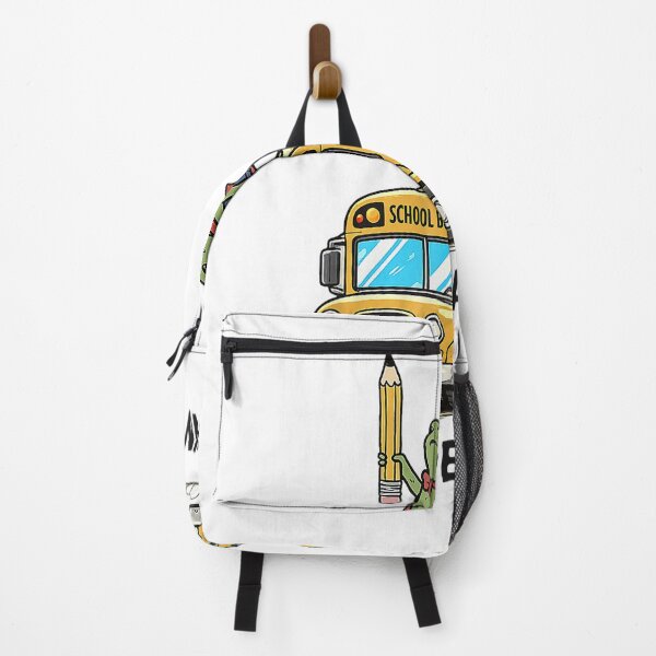Item preview, We Ride At Dawn Back to School Funny Frog Bus Teacher Kids T-Shirt designed and sold by Cafe18.