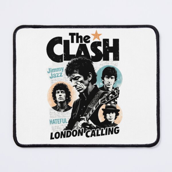 Item preview, The Clash Jimmy Jazz Retro Punk Collage Design designed and sold by DivinaDuba.