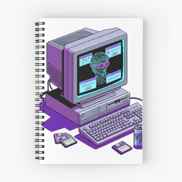 Item preview, Vapourwave 'Another night by the PC' designed and sold by vapormoon.
