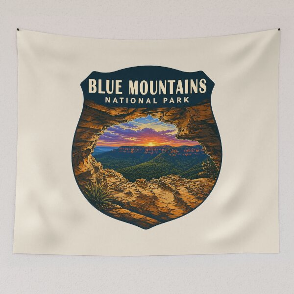 Item preview, Blue Mountains National Park designed and sold by Gideon Emmerich.