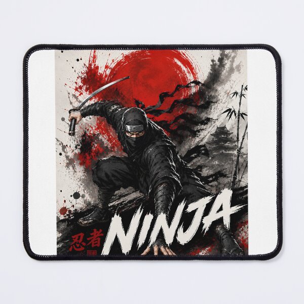 Item preview, Shadow Strike Ninja – Japanese Katana Warrior Art designed and sold by Japan Design Villa725.
