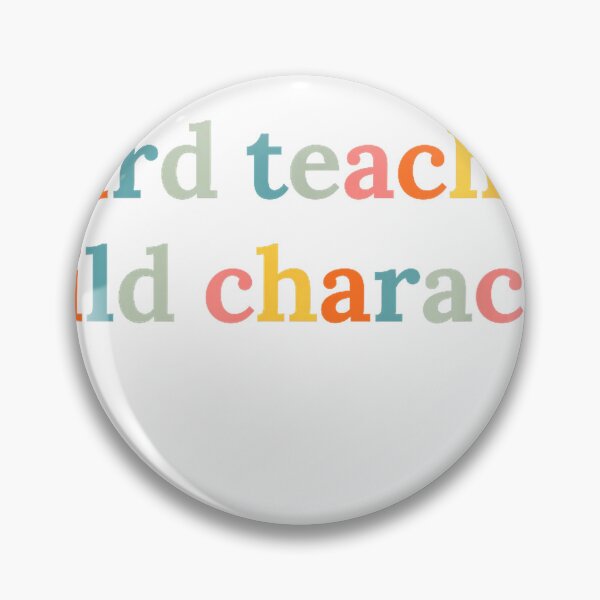 Item preview, Weird Teachers Build Character Funny Teacher Back to School T-Shirt designed and sold by gidget-gadget.