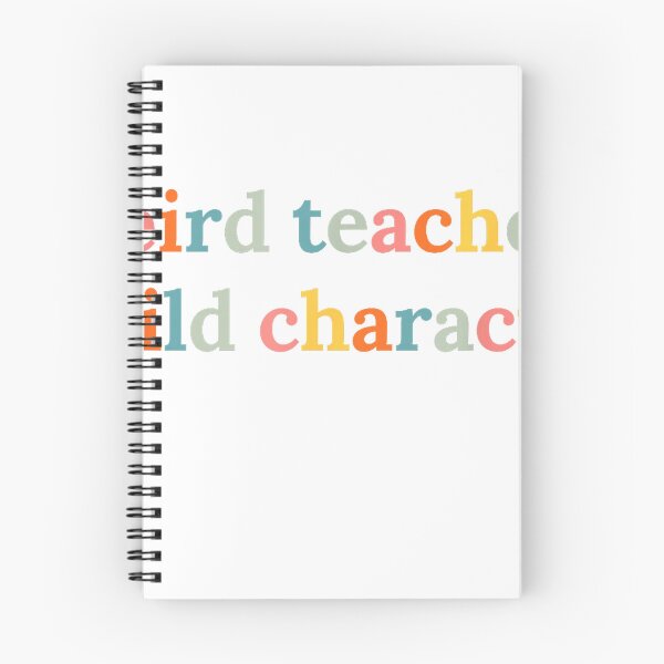 Item preview, Weird Teachers Build Character Funny Teacher Back to School T-Shirt designed and sold by gidget-gadget.