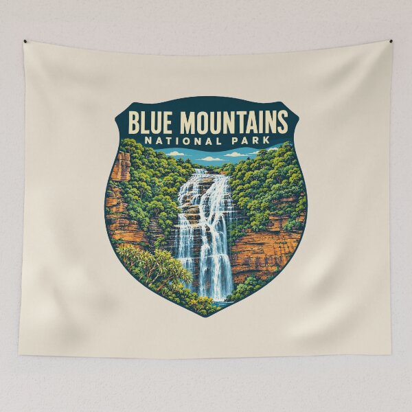 Item preview, Blue Mountains National Park designed and sold by Gideon Emmerich.