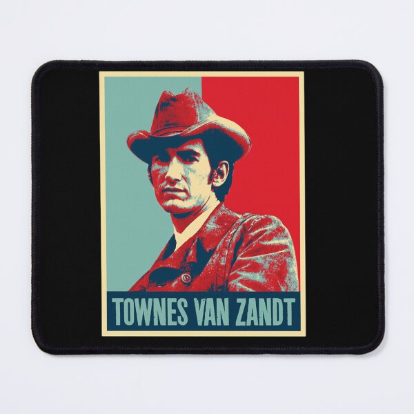 Item preview, Townes Van Zandt Pop Art Cowboy Portrait Design designed and sold by DivinaDuba.