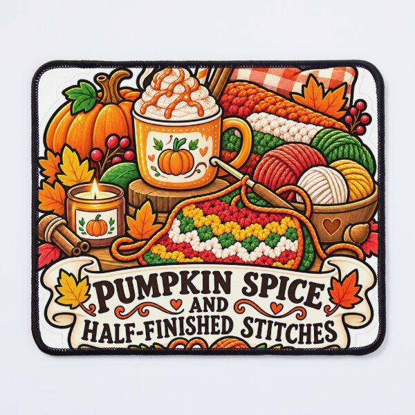Item preview, Pumpkin Spice Half-Finished Stitches Crochet designed and sold by supertae.