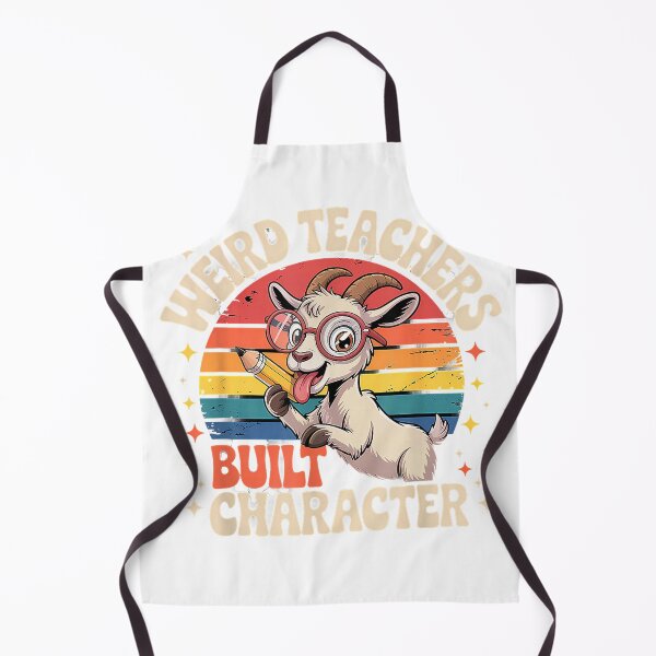 Item preview, Weird Teachers Build Character Funny Teacher T-Shirt designed and sold by Cafe18.
