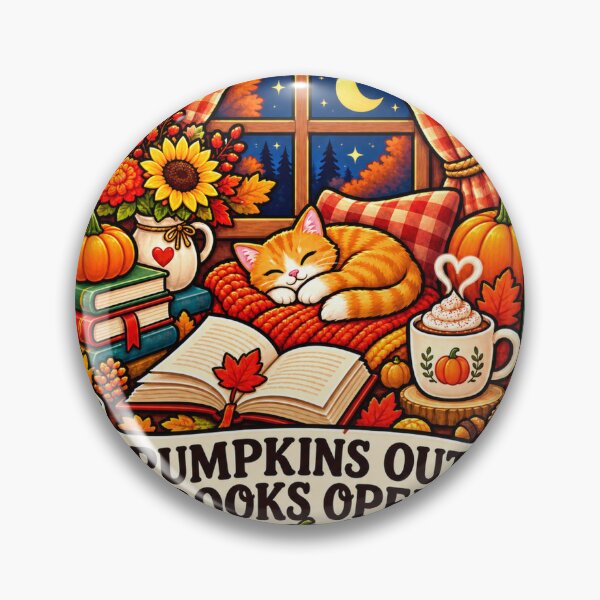 Item preview, Pumpkins Out Books Open Fall Reader designed and sold by supertae.