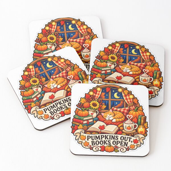 Item preview, Pumpkins Out Books Open Fall Reader designed and sold by supertae.