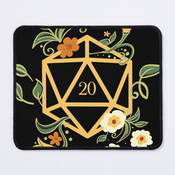 Item preview, Plants Lovers Polyhedral D20s Dice Tabletop Rpg designed and sold by pinkeyatur.