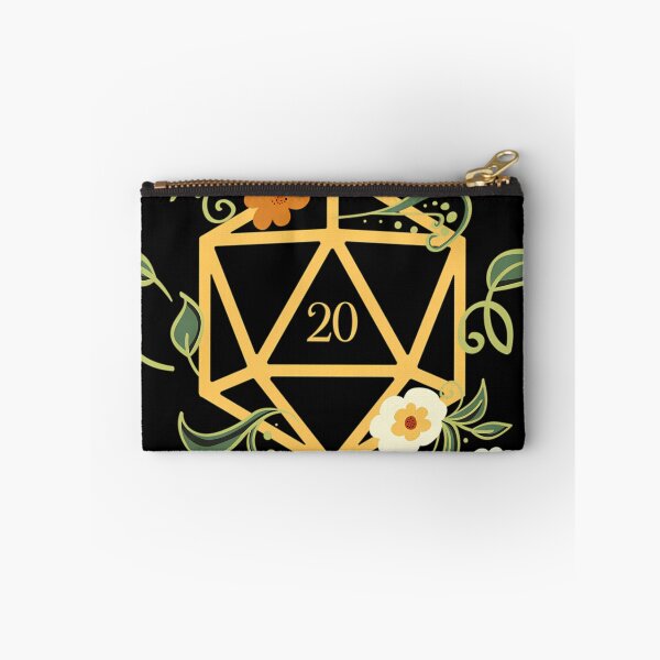 Item preview, Plants Lovers Polyhedral D20s Dice Tabletop Rpg designed and sold by pinkeyatur.