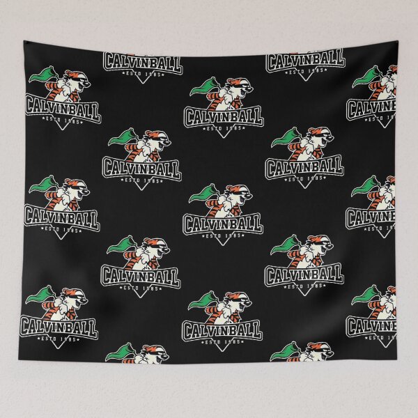 Item preview, Calvin And Hobbs Flag designed and sold by scribblehappin.