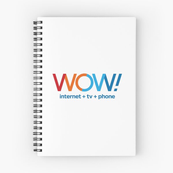 Item preview, WOW Internet TV Phone Colorful Typography Logo designed and sold by MaxAugusto.
