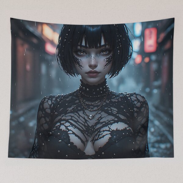 Item preview, Hot Goth Monster Girl Anime Woman Succubus Demon designed and sold by Your New Fixation.