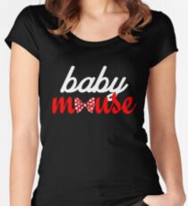 Baby Mouse Women's Fitted Scoop T-Shirt