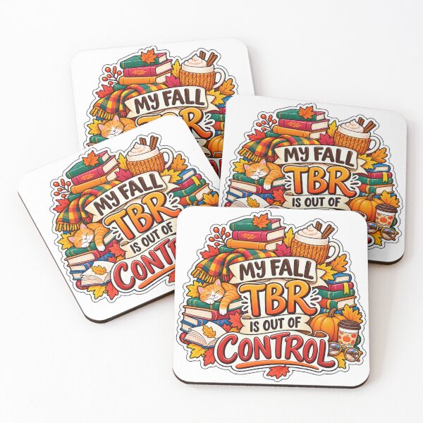 Item preview, My Fall TBR Is Out of Control Reader Humor designed and sold by supertae.