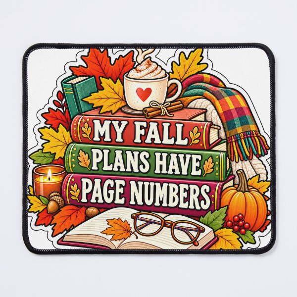 Item preview, Cozy Nights Chaotic TBR Fall Reader designed and sold by supertae.