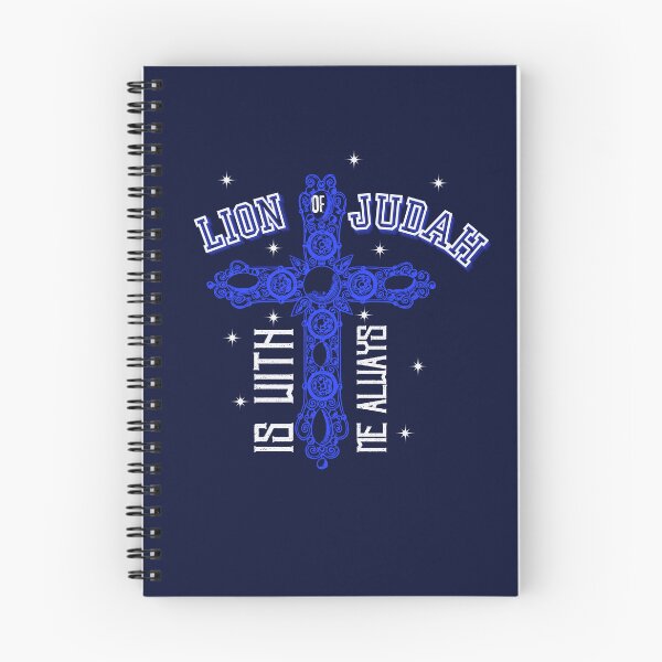 Item preview, Lord of Judah Is With Me - Jesus Inspirtional Quotes  - Retirement Gifts for Mom Navy Blue designed and sold by Doiemacreations.