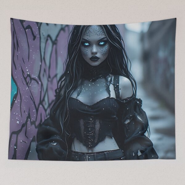 Item preview, Hot Goth Monster Girl Anime Woman Succubus Demon designed and sold by Your New Fixation.