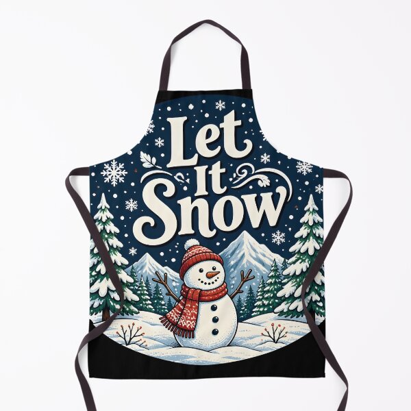 Item preview, Let It Snow Classic Meaning Illustration Christmas Design designed and sold by RoyesButler.
