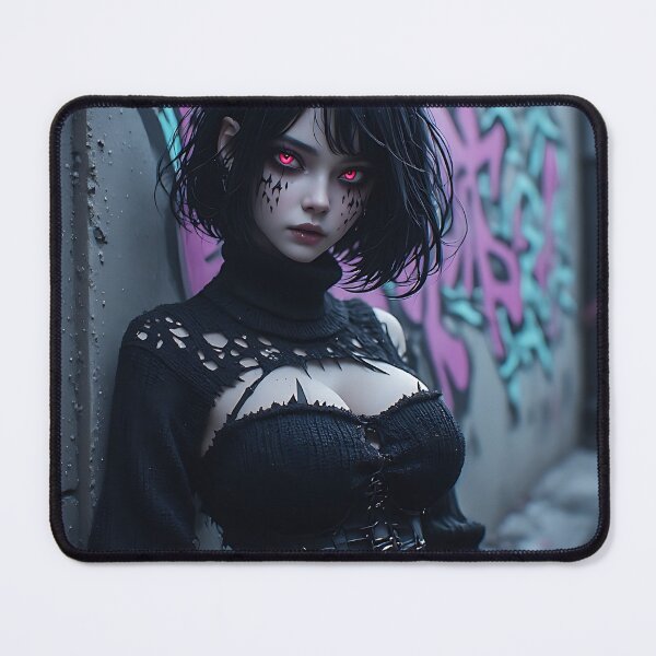 Item preview, Hot Goth Monster Girl Anime Woman Succubus Demon designed and sold by Your New Fixation.