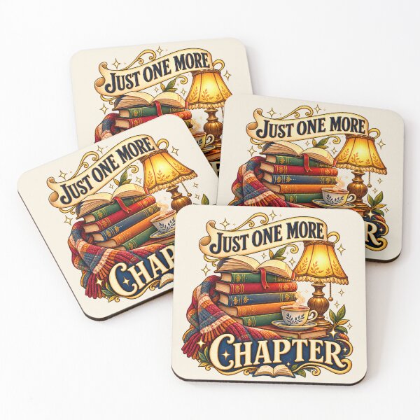 Item preview, Just One More Chapter designed and sold by Foxglow Studio.