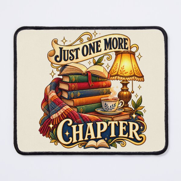 Item preview, Just One More Chapter designed and sold by Foxglow Studio.