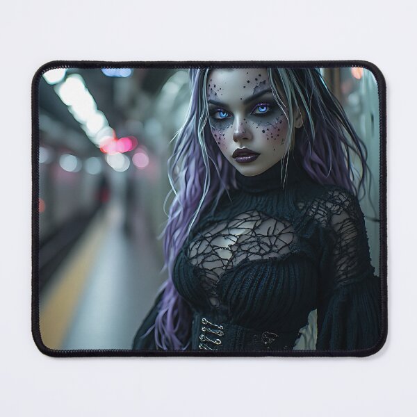 Item preview, Hot Goth Monster Girl Anime Woman Succubus Demon designed and sold by Your New Fixation.